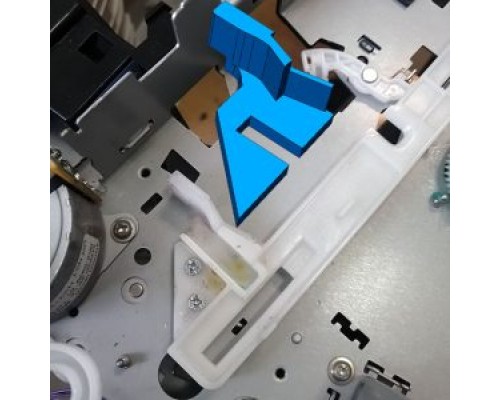 HP CLJ3600 / CLJ3800 C1-6643-000CN правый замок 3D модель для печати HP CLJ3600 / CLJ3800 C1-6643-000CN правый замок 3D модель для печати