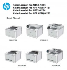 Service ManualHP Color Laserjet M154, M181,M254,M281
