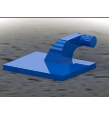 Ремонтные петли HP M28a / M28W / M141a / M141W  и активатор закрытия крышки 3d модель для печати