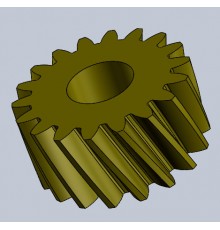 Промежуточная шестерня датчика тонера для драма OKI C711/C610/C712/C612/C7411W модель для печати