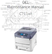 Сервисная документация для OKI C711WT