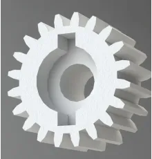 Шестерня дисплея OKI MC853/MC873/MC883 с прорезью для фиксации на оси 3D модель для печати
