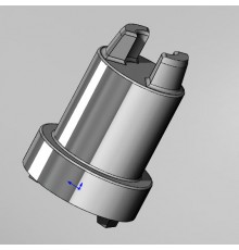 Муфта привода картриджа  Brother D001Y5001 модель для 3D печати