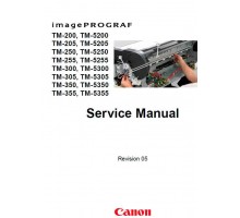 Service Manual Canon IM TM-200 / TM-5200  / TM-300 / TM-5300 / TM-350 / TM-5350 / TM-5355 