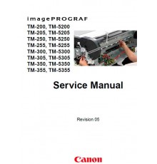 Service Manual Canon IM TM-200 / TM-5200  / TM-300 / TM-5300 / TM-350 / TM-5350 / TM-5355 