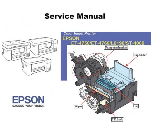 Service Manual Epson L4150/L4160/L4170/L4190