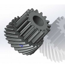 Шестерня редуктора Kyocera GEAR Z16S-Z24R модель для 3D печати