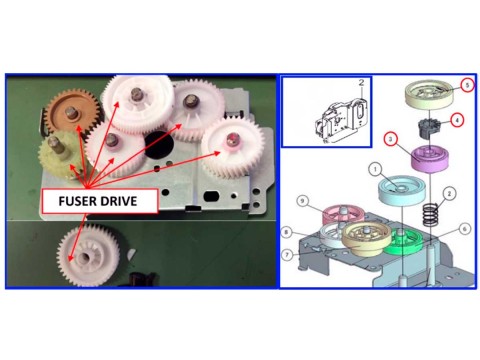 Сервисный бюллетень Kyocera KDE-0438-EN ошибка "Error Code C6600" после замены  FK-1150