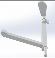 Флажок датчика наличия бумаги основного лотка для  Kyocera EcoSys PA3500cx, MA3500cix, PA4500cx, pa4000cx, MA4000cifx 3D модель для печати
