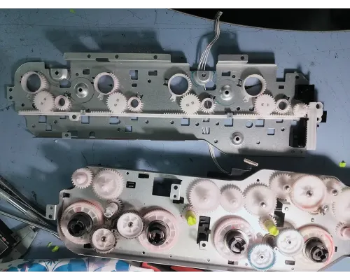 3D-модель привода блока проявки Kyocera DV-5150 (сторона редуктора) в формате STL
