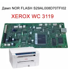 Дамп  Xerox WC3119 nor flash  29LV800 для прошивки на программаторе